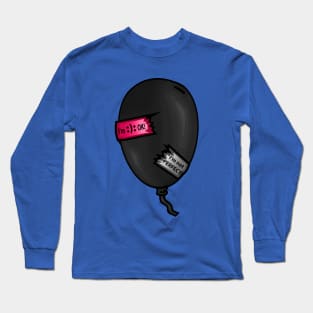 Imperfect Black Balloon - I am not Perfect Long Sleeve T-Shirt
